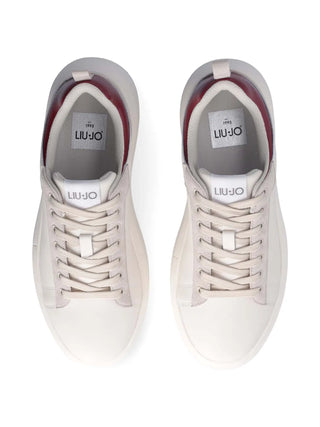SNEAKERS UOMO - LIU-JO BIANCO-ROSSO - 7G5015P0304 2