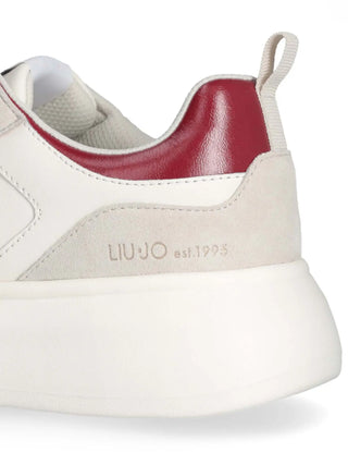 SNEAKERS UOMO - LIU-JO BIANCO-ROSSO - 7G5015P0304 3