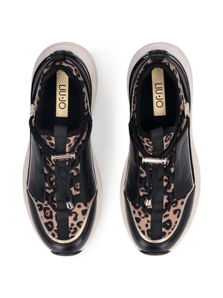 SNEAKERS DONNA - LIU-JO NERO-MARRONE - BF5019PX791 4