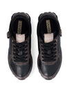 SNEAKERS DONNA - LIU-JO MARRONE-NERO - BF5057EX317 2
