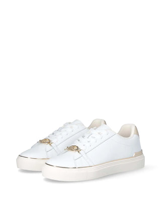 SNEAKERS DONNA - LIU-JO BIANCO-ORO - BF5063PX026 2