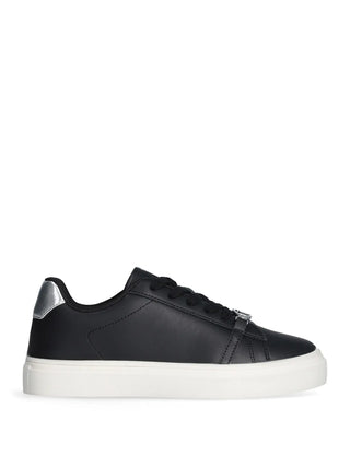 SNEAKERS DONNA - LIU-JO NERO-ARGENTO - BF5063PX026
