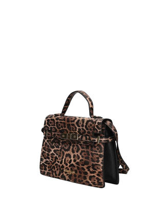 BORSA A MANO DONNA - MARC ELLIS LEOPARDO - AROUND M 26 2
