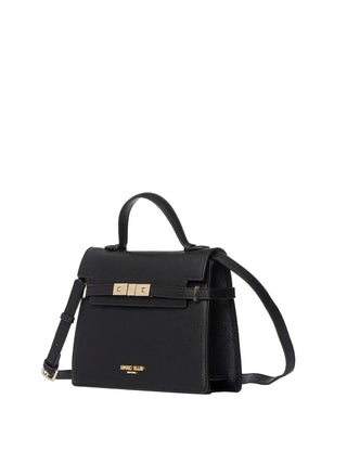 BORSA A MANO DONNA - MARC ELLIS NERO-ORO - AROUND M 26 2