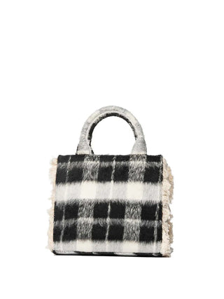 BORSA A MANO DONNA - MARC ELLIS NERO - BUBY CHECK S 3