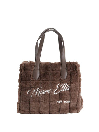 BORSA A MANO DONNA - MARC ELLIS MARRONE - BUBY HAIR M