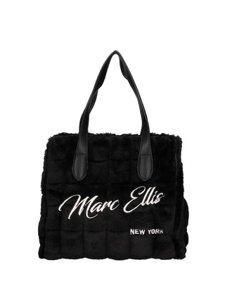 BORSA A MANO DONNA - MARC ELLIS NERO - BUBY HAIR M