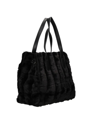 BORSA A MANO DONNA - MARC ELLIS NERO - BUBY HAIR M 3