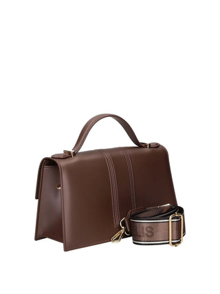 BORSA A MANO DONNA - MARC ELLIS MARRONE - FLAT ARROW M 3