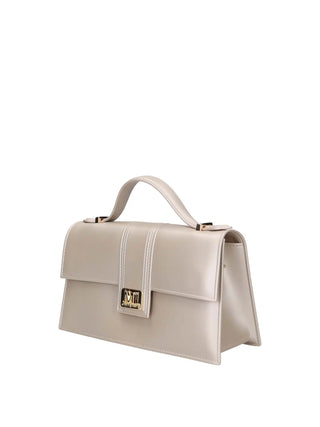 BORSA A MANO DONNA - MARC ELLIS TAUPE - FLAT ARROW M 2
