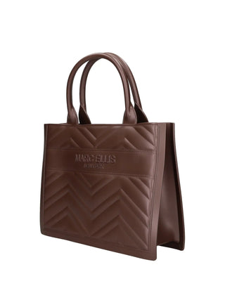 BORSA A MANO DONNA - MARC ELLIS MARRONE - FLAT BUBY WAVE M_25 2