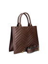 BORSA A MANO DONNA - MARC ELLIS MARRONE - FLAT BUBY WAVE M_25 3