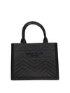 BORSA A MANO DONNA - MARC ELLIS NERO-ORO - FLAT BUBY WAVE M_25 1