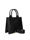 BORSA A MANO DONNA - MARC ELLIS NERO-ORO - FLAT BUBY WAVE M_25 3