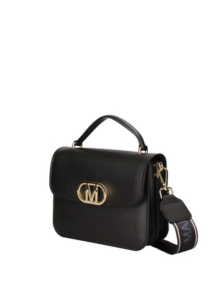 BORSA A MANO DONNA - MARC ELLIS NERO-ORO - FLAT EAR _25 3