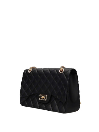 TRACOLLA DONNA - MARC ELLIS NERO-ORO - FLAT FALCON M 2