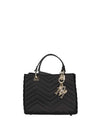 BORSA A MANO DONNA - MARC ELLIS NERO-ORO - FLAT KRISSY M WAVE_2 1