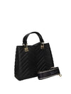 BORSA A MANO DONNA - MARC ELLIS NERO-ORO - FLAT KRISSY M WAVE_2 3