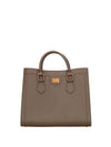 BORSA A MANO DONNA - MARC ELLIS MARRONE - FLAT LIVELY M 1