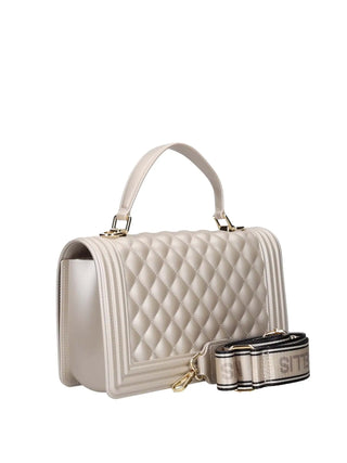 TRACOLLA DONNA - MARC ELLIS TAUPE - FLAT SQUARE M 3