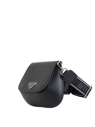 TRACOLLA DONNA - MARC ELLIS NERO-ARGENTO - FLAT SWIPE _25 2