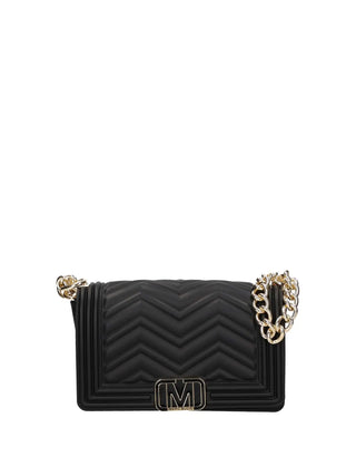 TRACOLLA DONNA - MARC ELLIS NERO-ORO - FLAT WAVE S_25