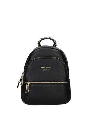 ZAINO DONNA - MARC ELLIS NERO-ORO - GRETA BACKPACK 1