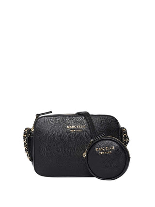 TRACOLLA DONNA - MARC ELLIS NERO-ORO - JOY BAG 1