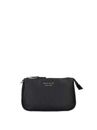 BORSA A SPALLA DONNA - MARC ELLIS NERO-ORO - LILLY 1