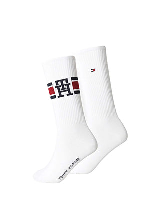 CALZE UOMO - TOMMY HILFIGER BIANCO - 701236320