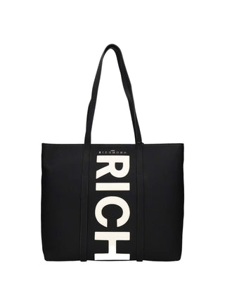 BORSA A SPALLA DONNA - JOHN RICHMOND NERO-BIANCO - RWA25208BO