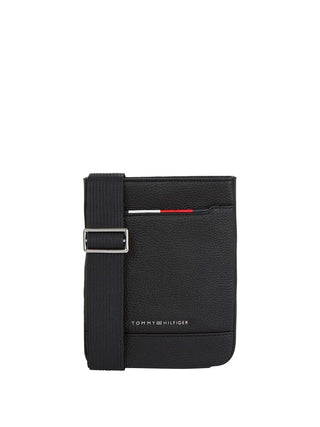 TRACOLLA UOMO - TOMMY HILFIGER NERO - AM0AM13487 1