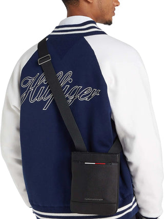 TRACOLLA UOMO - TOMMY HILFIGER NERO - AM0AM13487 4