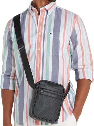 TRACOLLA UOMO - TOMMY HILFIGER NERO - AM0AM13493 5