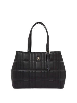 TOTE DONNA - TOMMY HILFIGER NERO - AW0AW17452