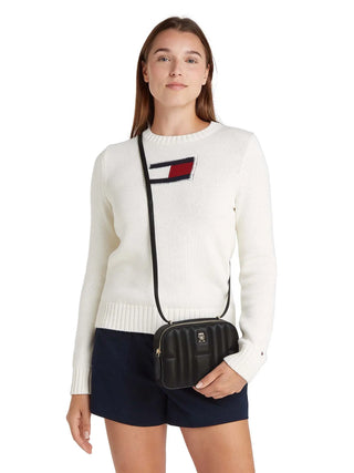 TRACOLLA DONNA - TOMMY HILFIGER NERO - AW0AW17453 6