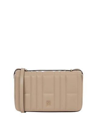 TRACOLLA DONNA - TOMMY HILFIGER TAUPE - AW0AW17454