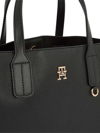 TOTE DONNA - TOMMY HILFIGER NERO - AW0AW17459 4
