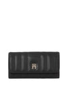 PORTAFOGLIO DONNA - TOMMY HILFIGER NERO - AW0AW17475 1