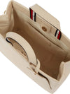BORSA A SPALLA DONNA - TOMMY HILFIGER BEIGE - AW0AW17508 3