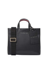 BORSA A SPALLA DONNA - TOMMY HILFIGER NERO - AW0AW17508 1
