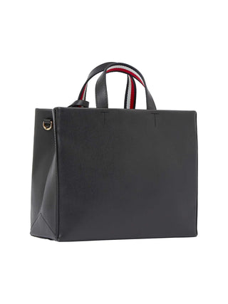 BORSA A SPALLA DONNA - TOMMY HILFIGER NERO - AW0AW17508 2