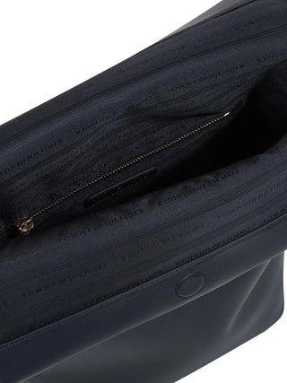 BORSA A SPALLA DONNA - TOMMY HILFIGER BLU - AW0AW17654 3