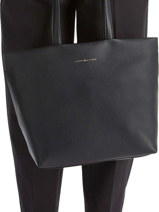 TOTE DONNA - TOMMY HILFIGER NERO - AW0AW17693 4