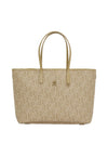 TOTE DONNA - TOMMY HILFIGER BEIGE - AW0AW17696 1