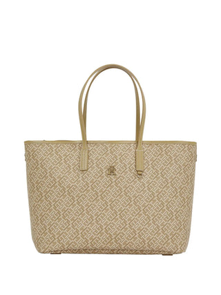 TOTE DONNA - TOMMY HILFIGER BEIGE - AW0AW17696 1