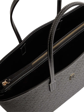 TOTE DONNA - TOMMY HILFIGER NERO - AW0AW17696 4