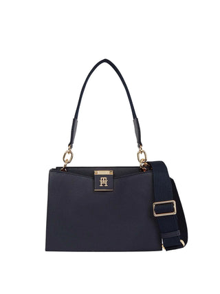 BORSA A MANO DONNA - TOMMY HILFIGER BLU - AW0AW17830