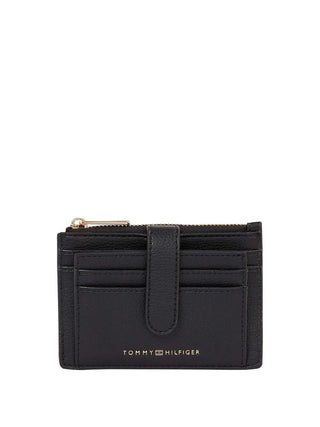 PORTAFOGLIO DONNA - TOMMY HILFIGER NERO - AW0AW18027