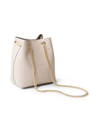BORSA A SPALLA DONNA - CALVIN KLEIN BIANCO SPORCO - LV04F3214G 2
